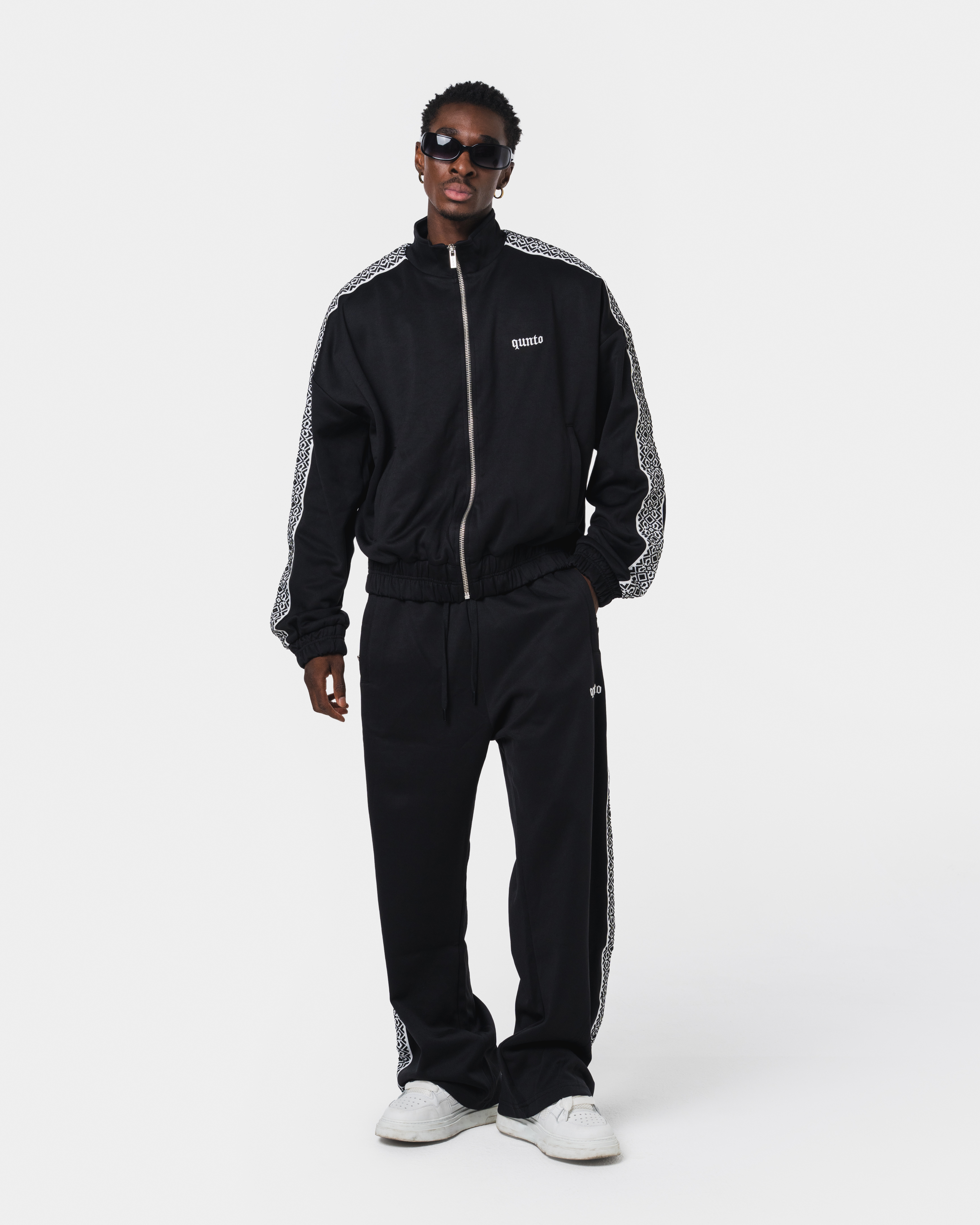 HERITAGE TRACK JACKET BLACK