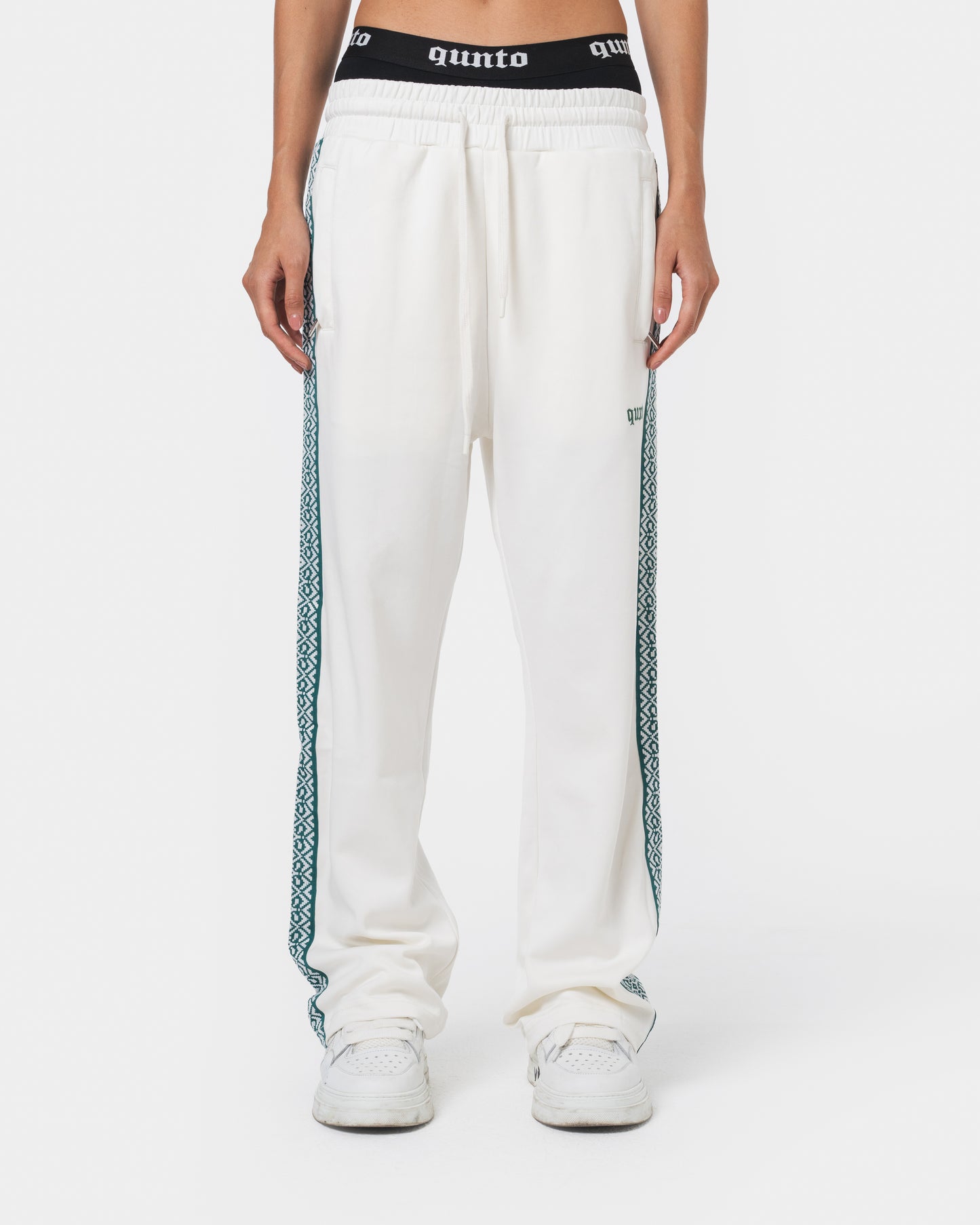 HERITAGE TRACK PANTS CREAM