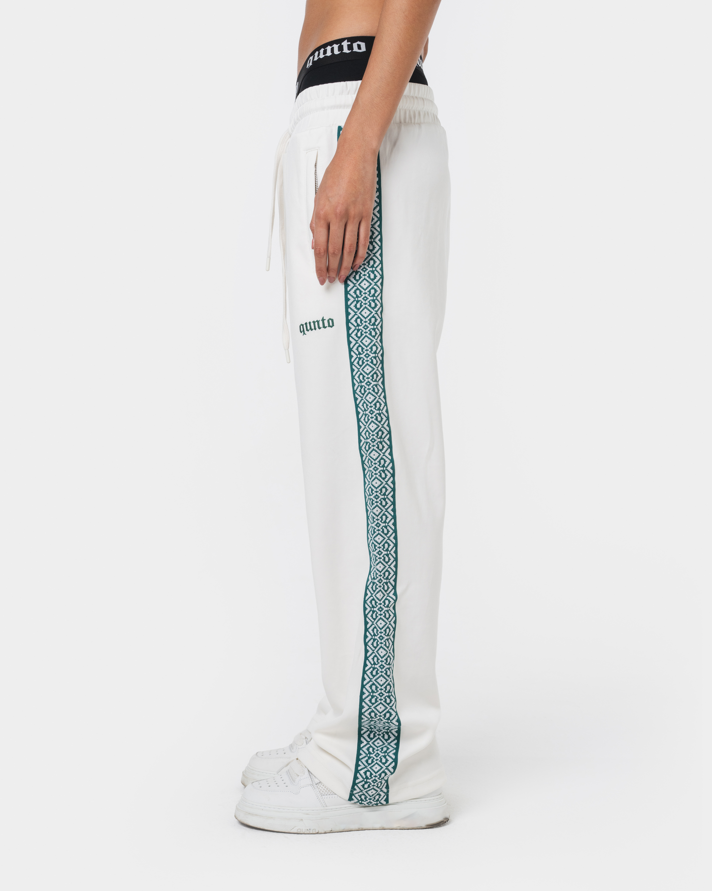 HERITAGE TRACK PANTS CREAM