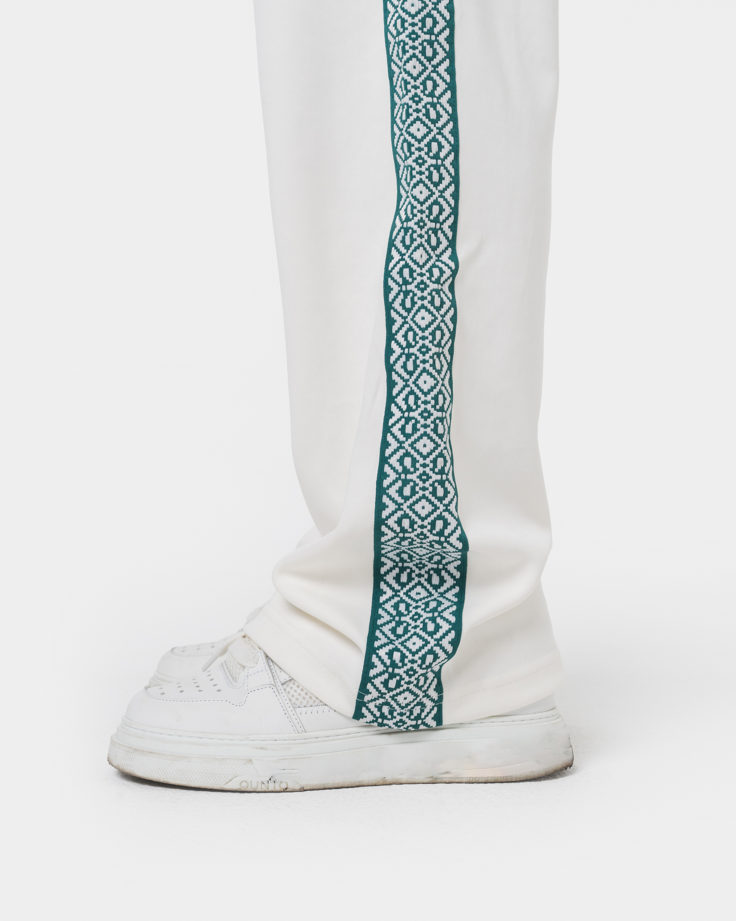 HERITAGE TRACK PANTS CREAM