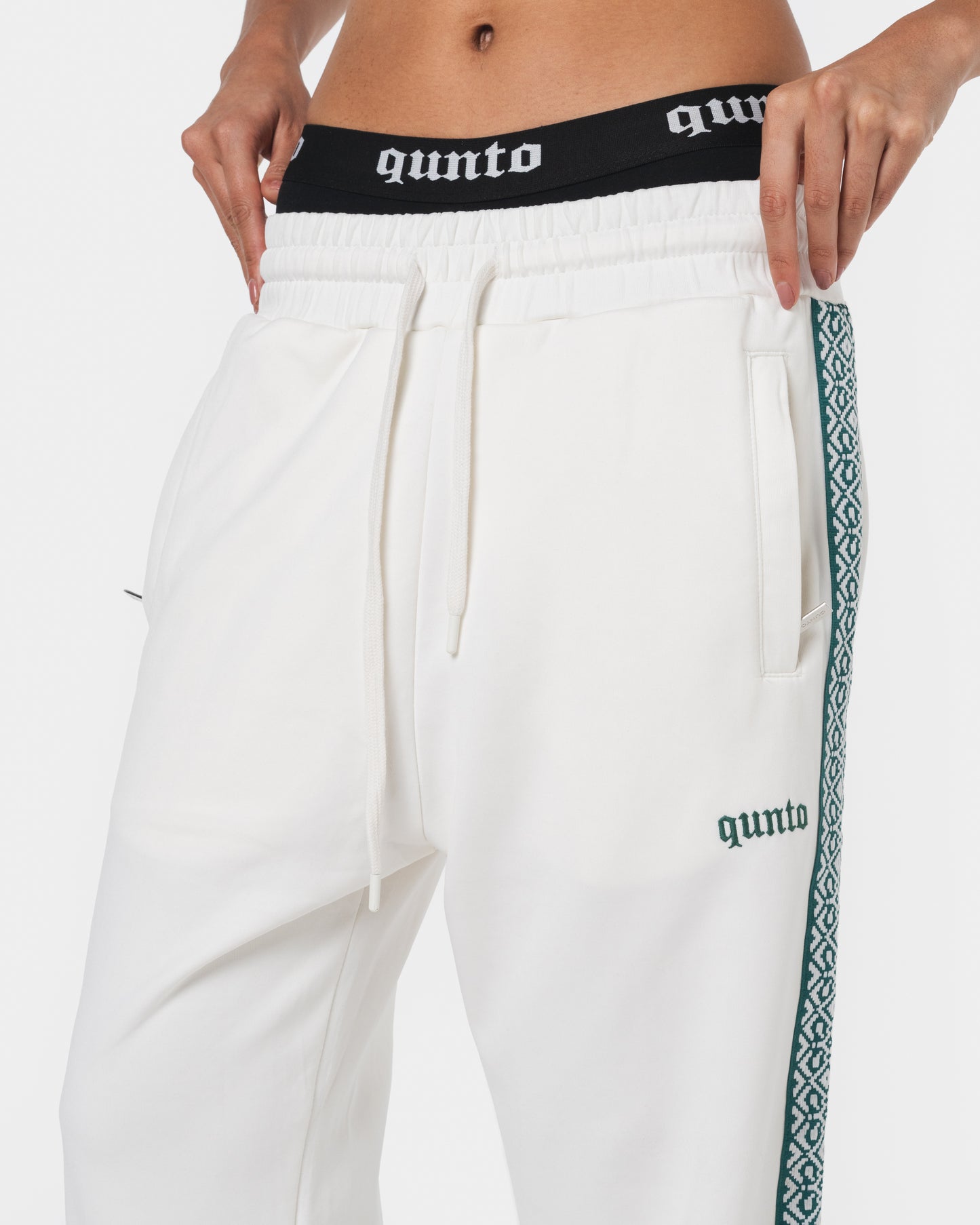 HERITAGE TRACK PANTS CREAM