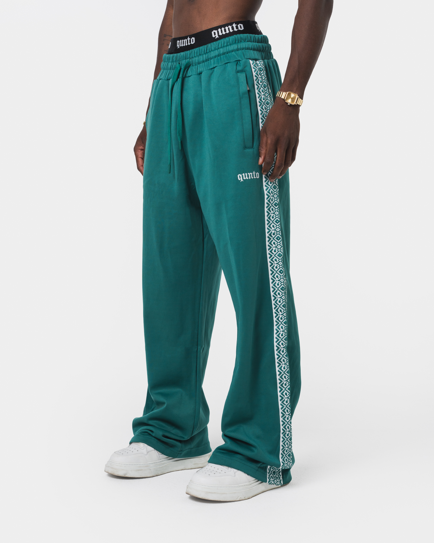 HERITAGE TRACK PANTS GREEN