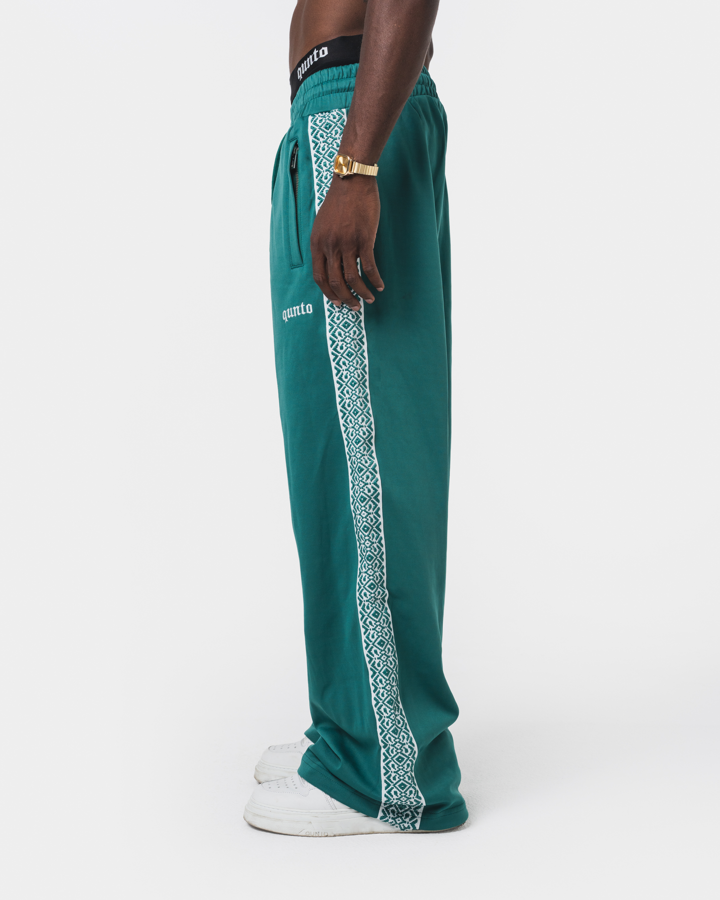 HERITAGE TRACK PANTS GREEN