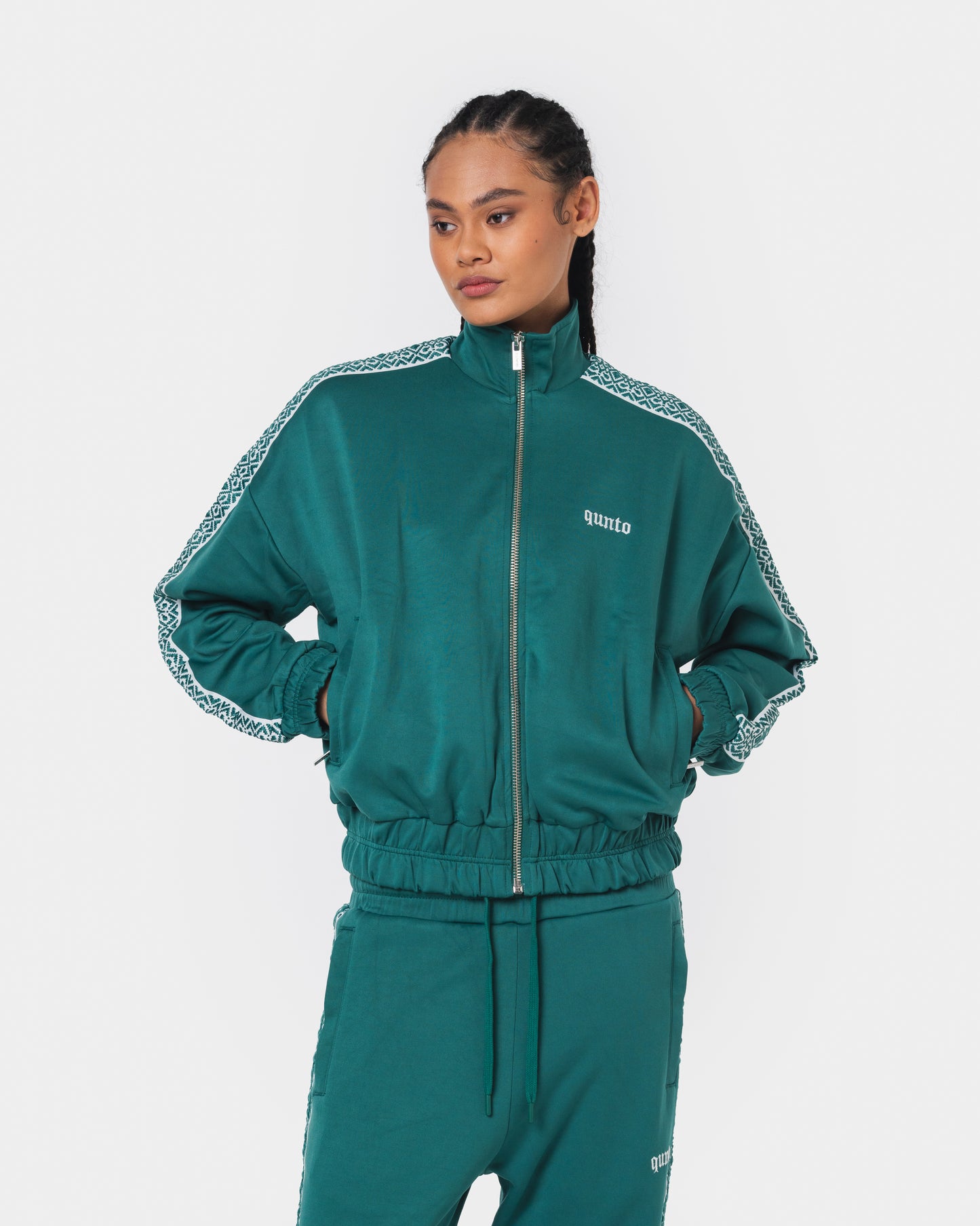 HERITAGE TRACK JACKET GREEN