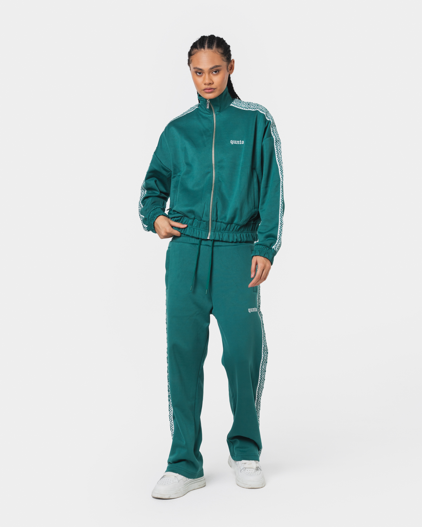 HERITAGE TRACK JACKET GREEN