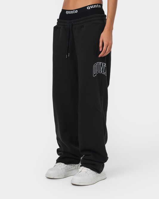 QUNTO ESSENTIAL JOGGER BLACK