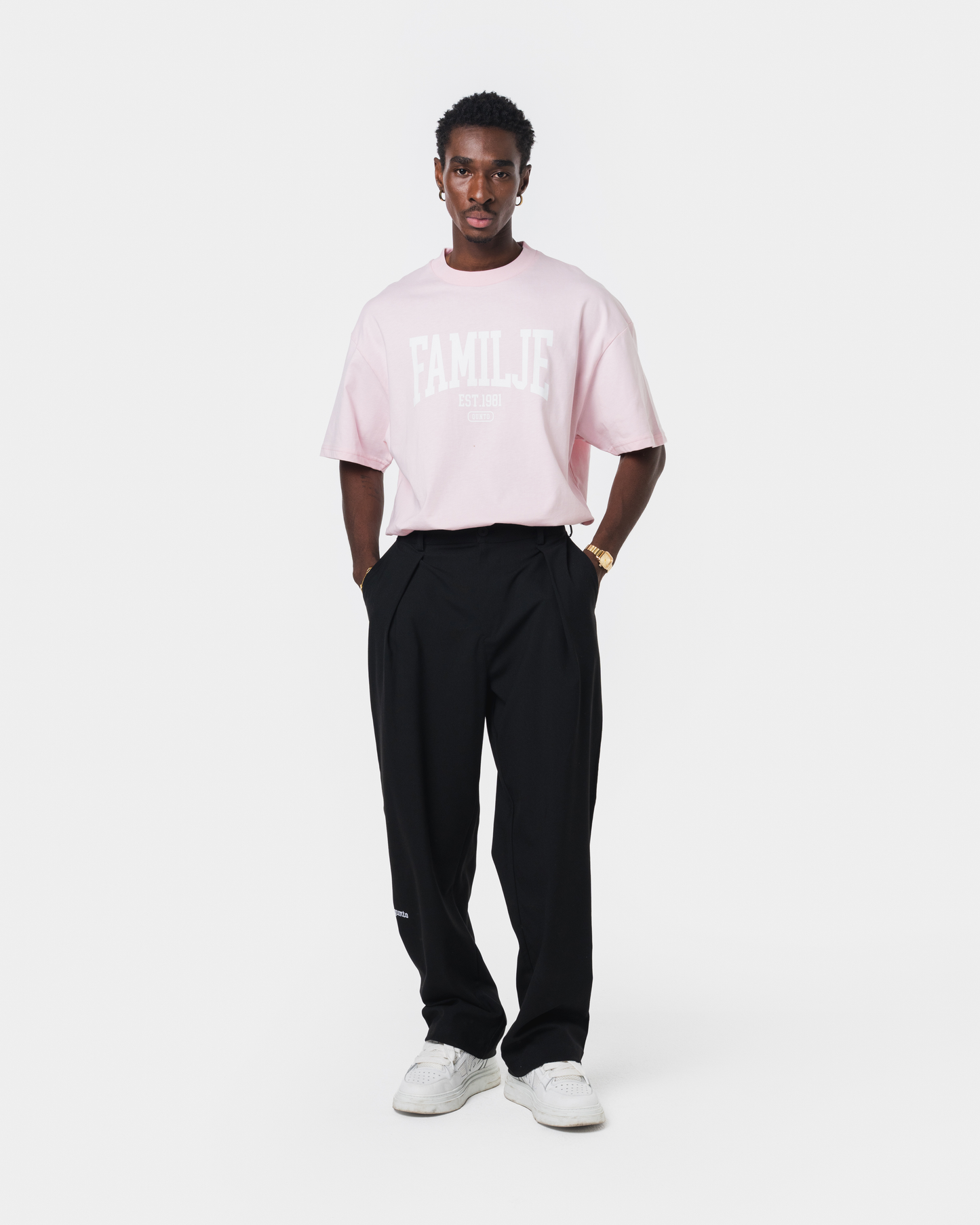 TAILORED PANTS BLACK