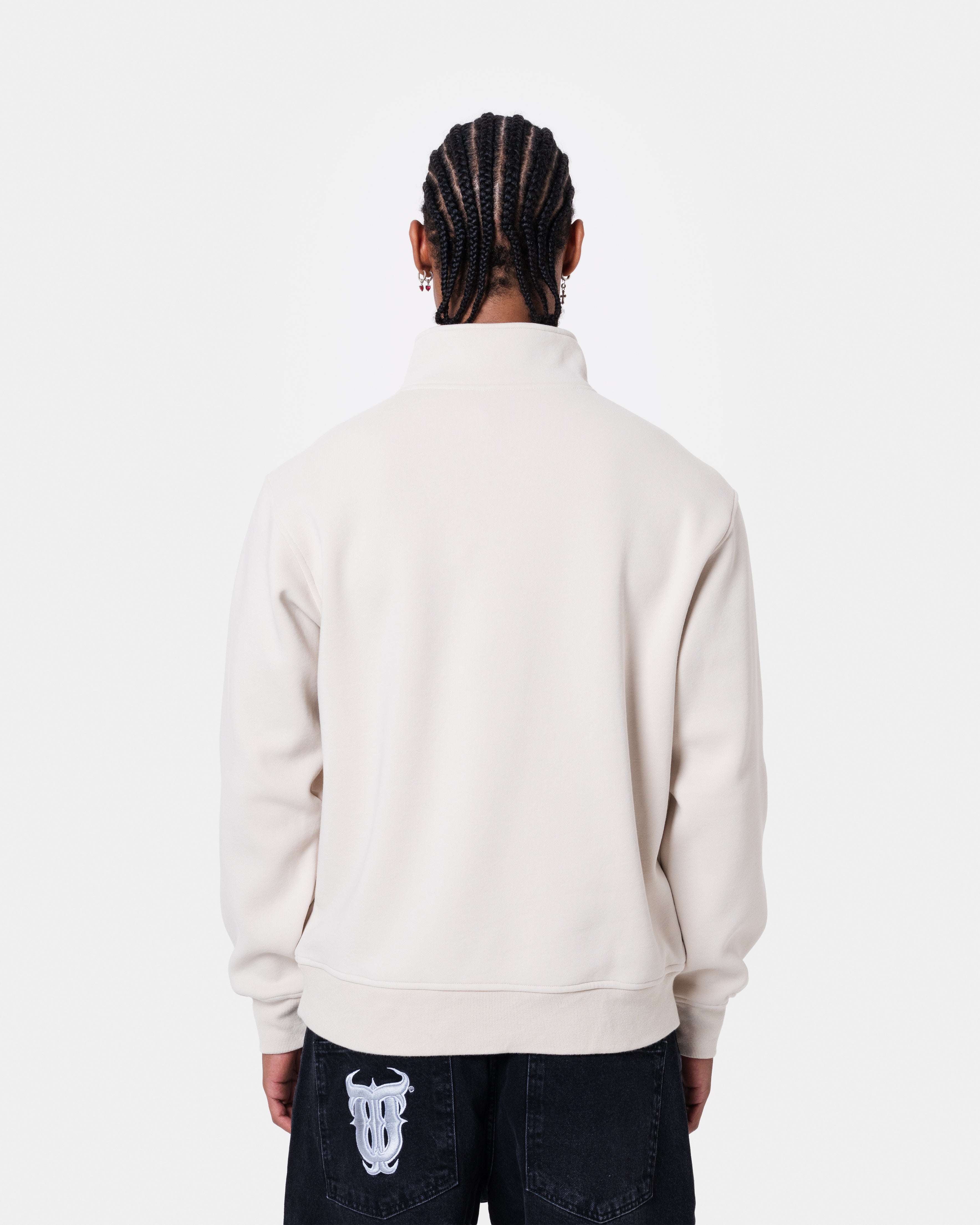 Fat QUNTO Half Zip Cream
