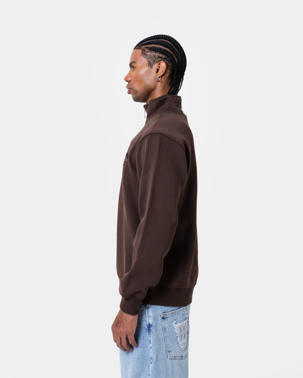 1981 Member Brown Half Zip