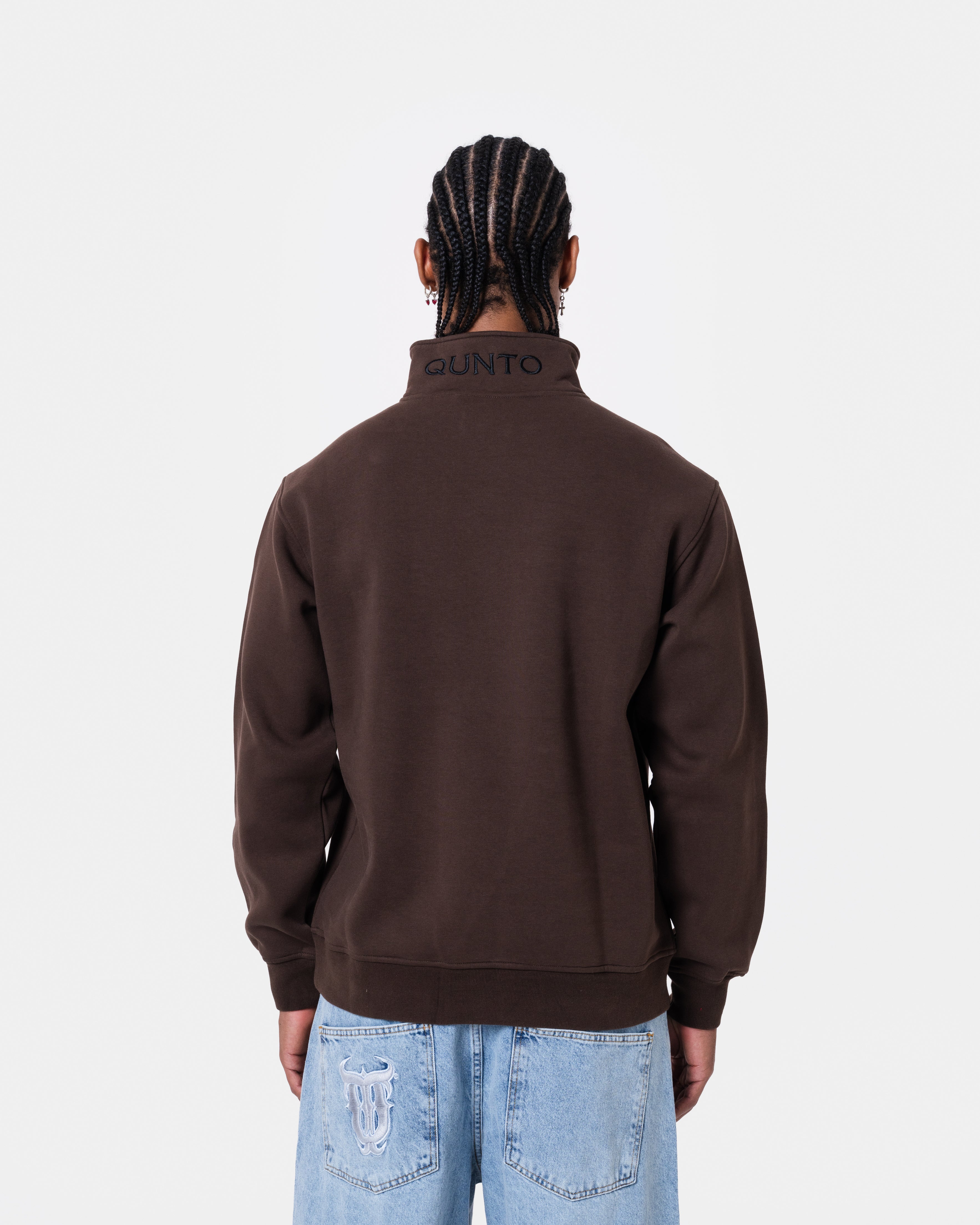 1981 Member Brown Half Zip