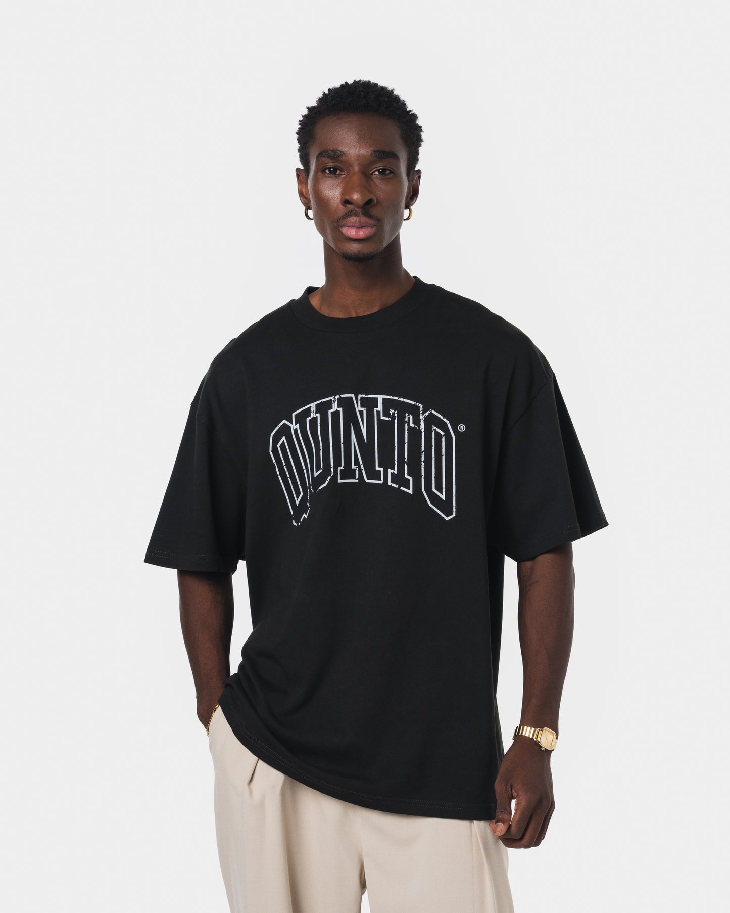 QUNTO BLUE OUTLINER TSHIRT