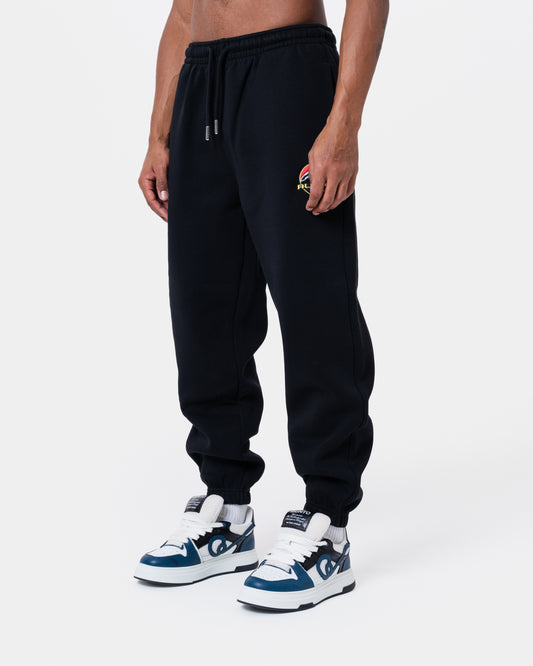 ALASKA BADGE BLACK JOGGER