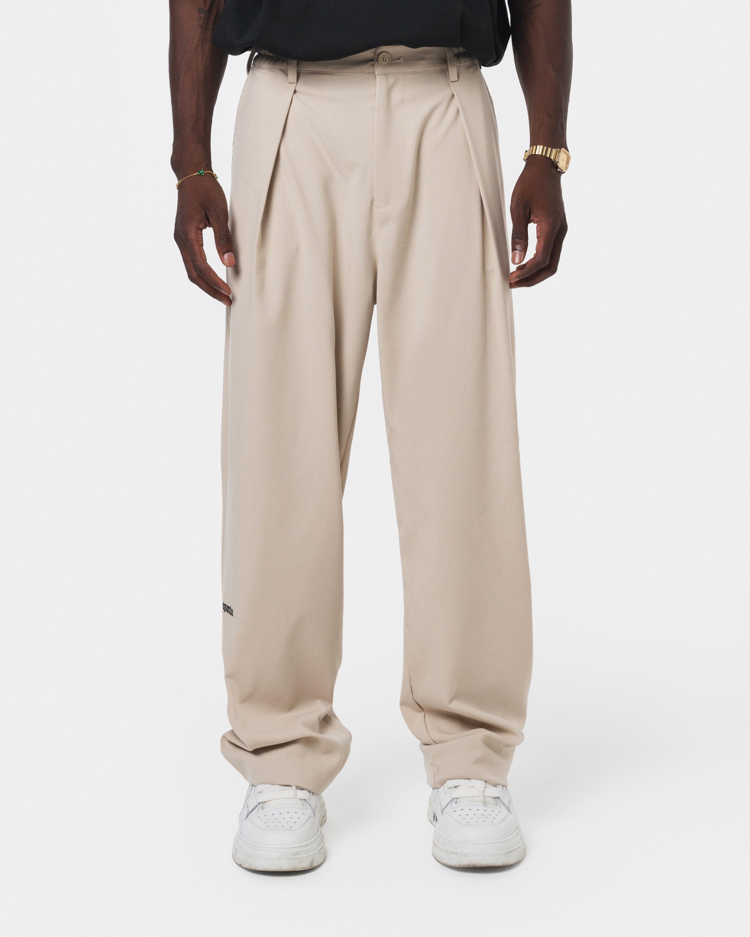 TAILORED PANTS CREAM