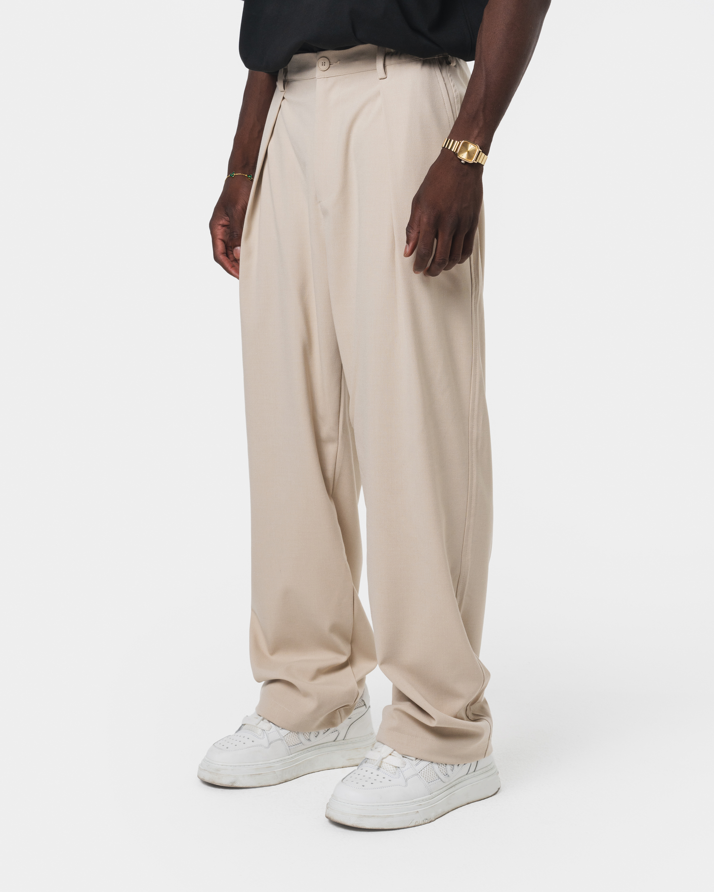 TAILORED PANTS CREAM