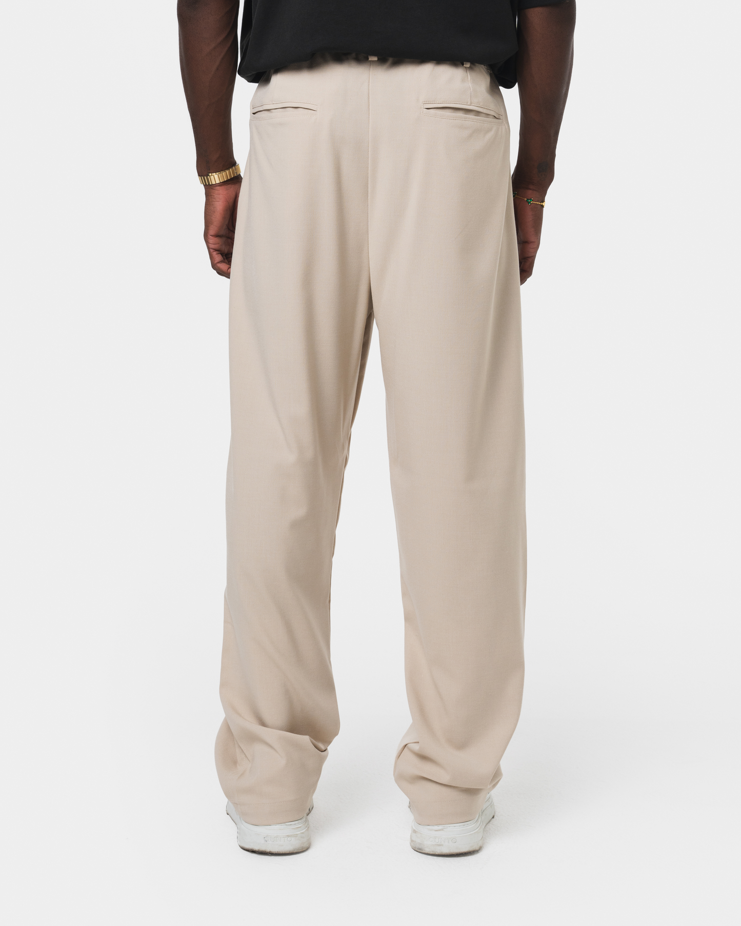 TAILORED PANTS CREAM