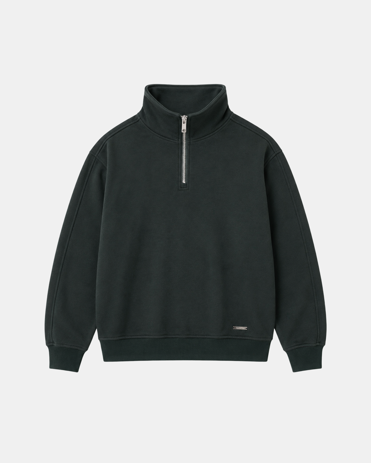 Fat QUNTO Half Zip Black