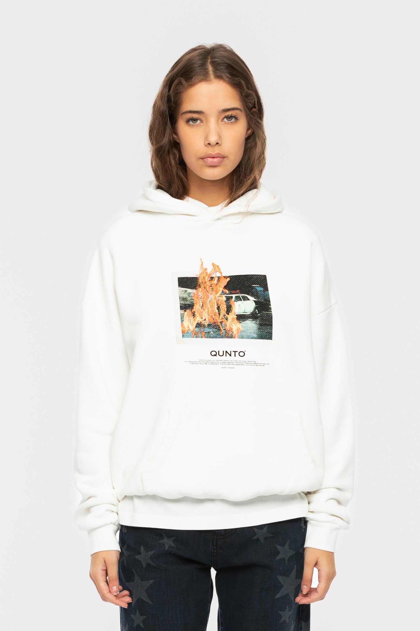 Serve and Protect Hoodie White