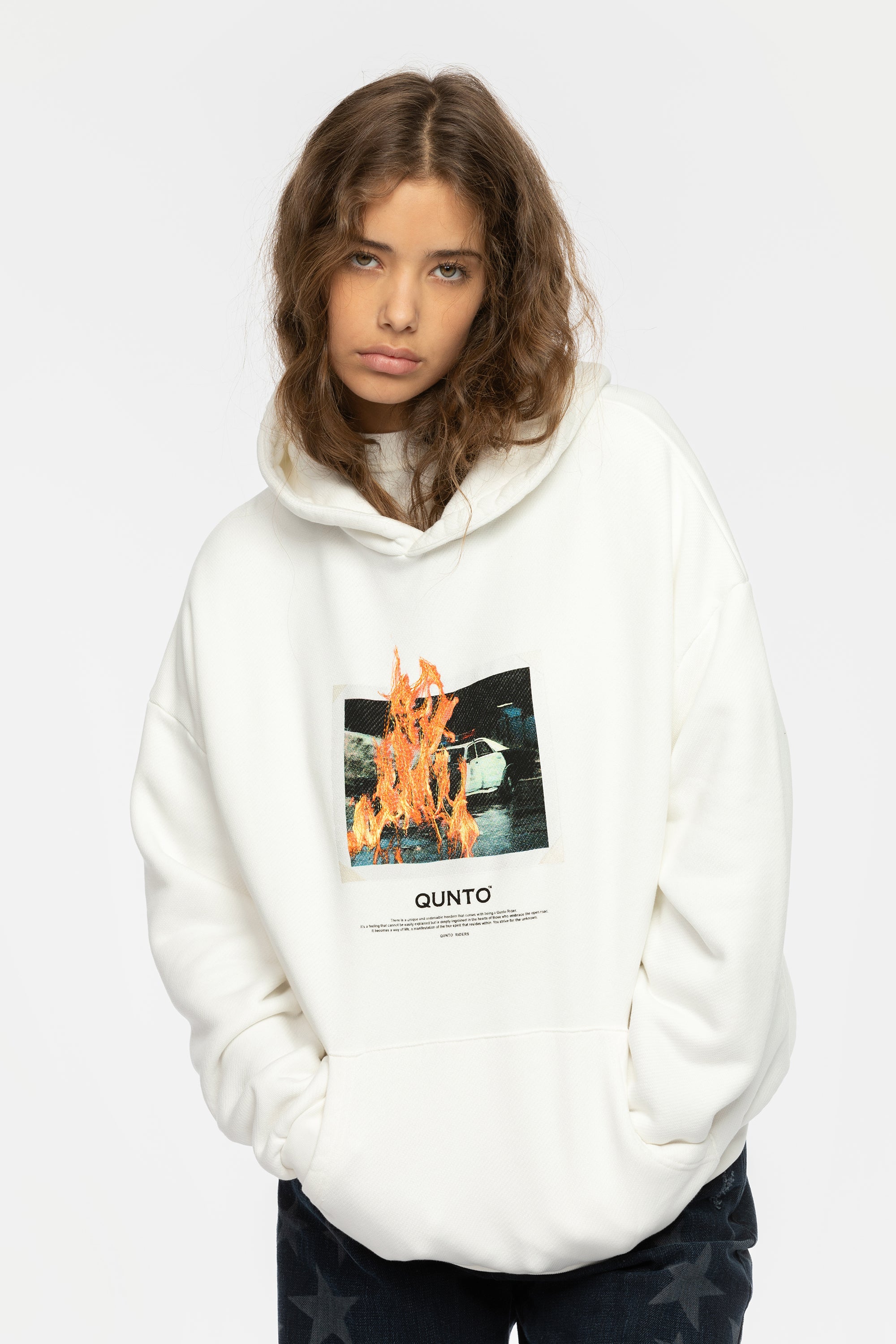 Serve and Protect Hoodie White