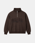 QUNTO Club Brown Half-Zip