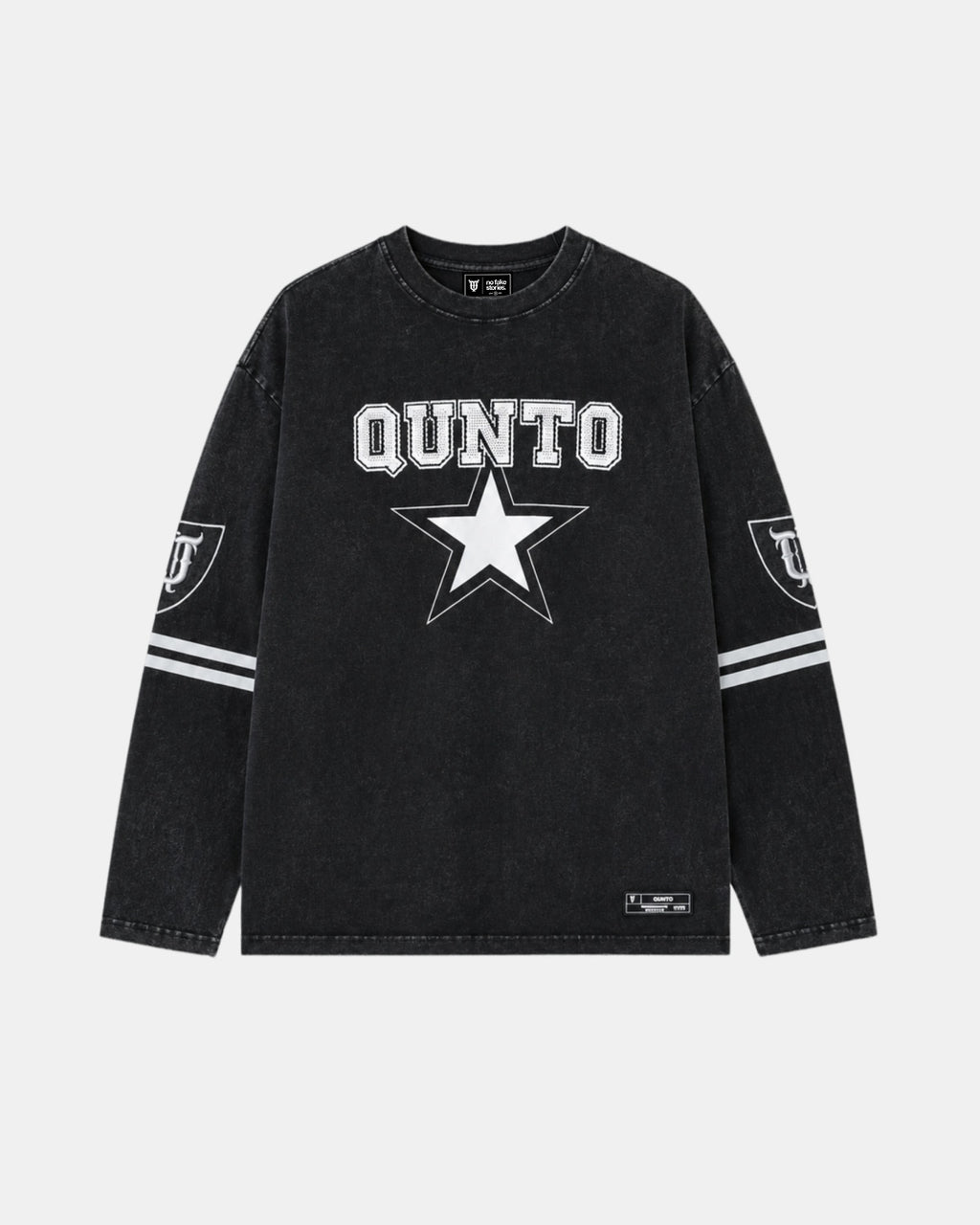 Star Long Sleeve Black