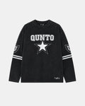 Star Long Sleeve Black