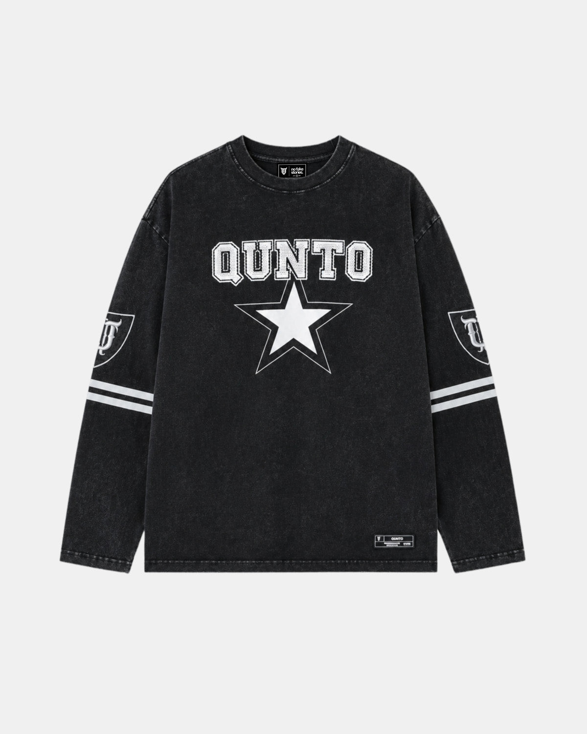 Star Long Sleeve Black