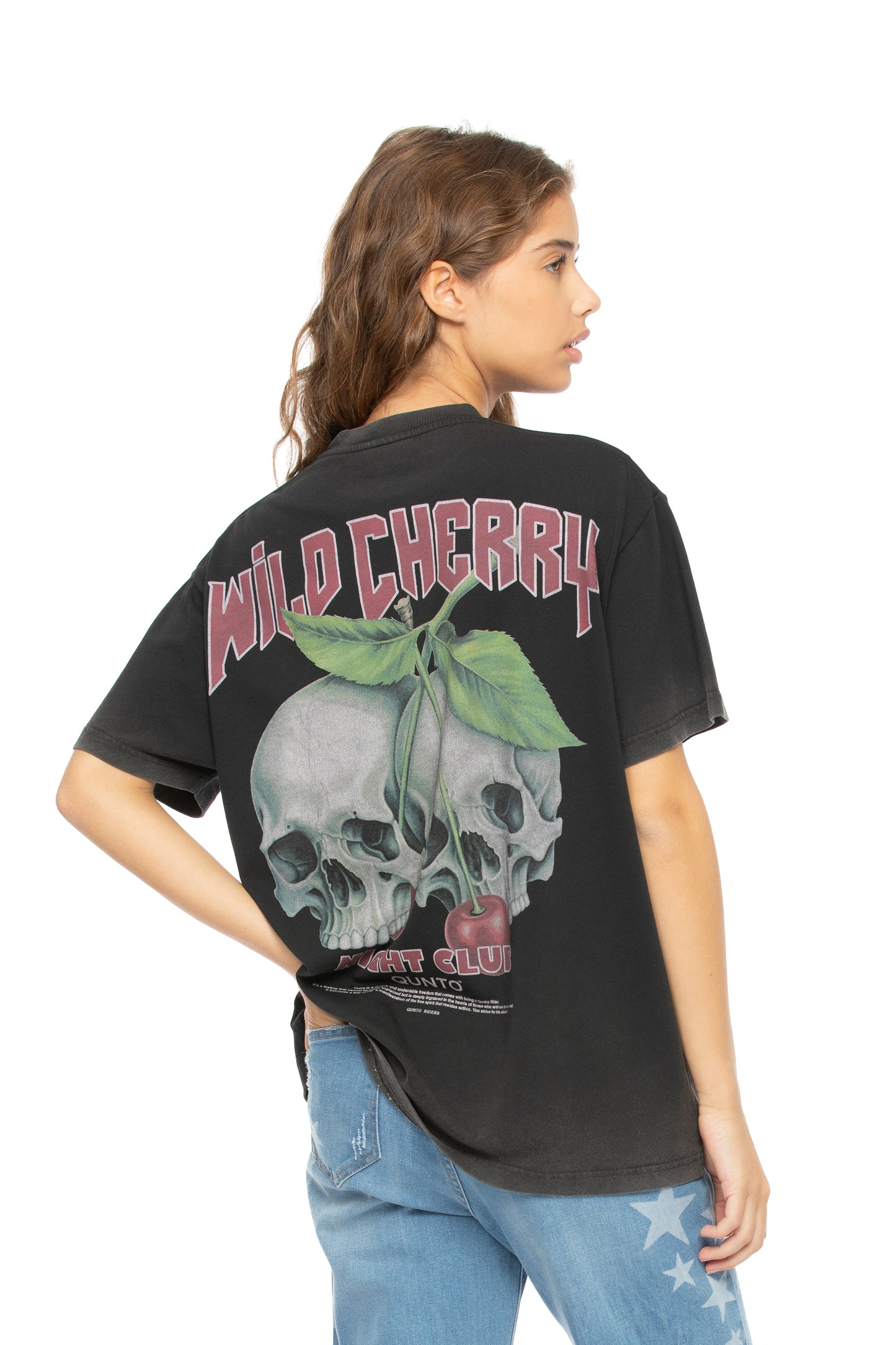 Wild Cherry T-Shirt Black