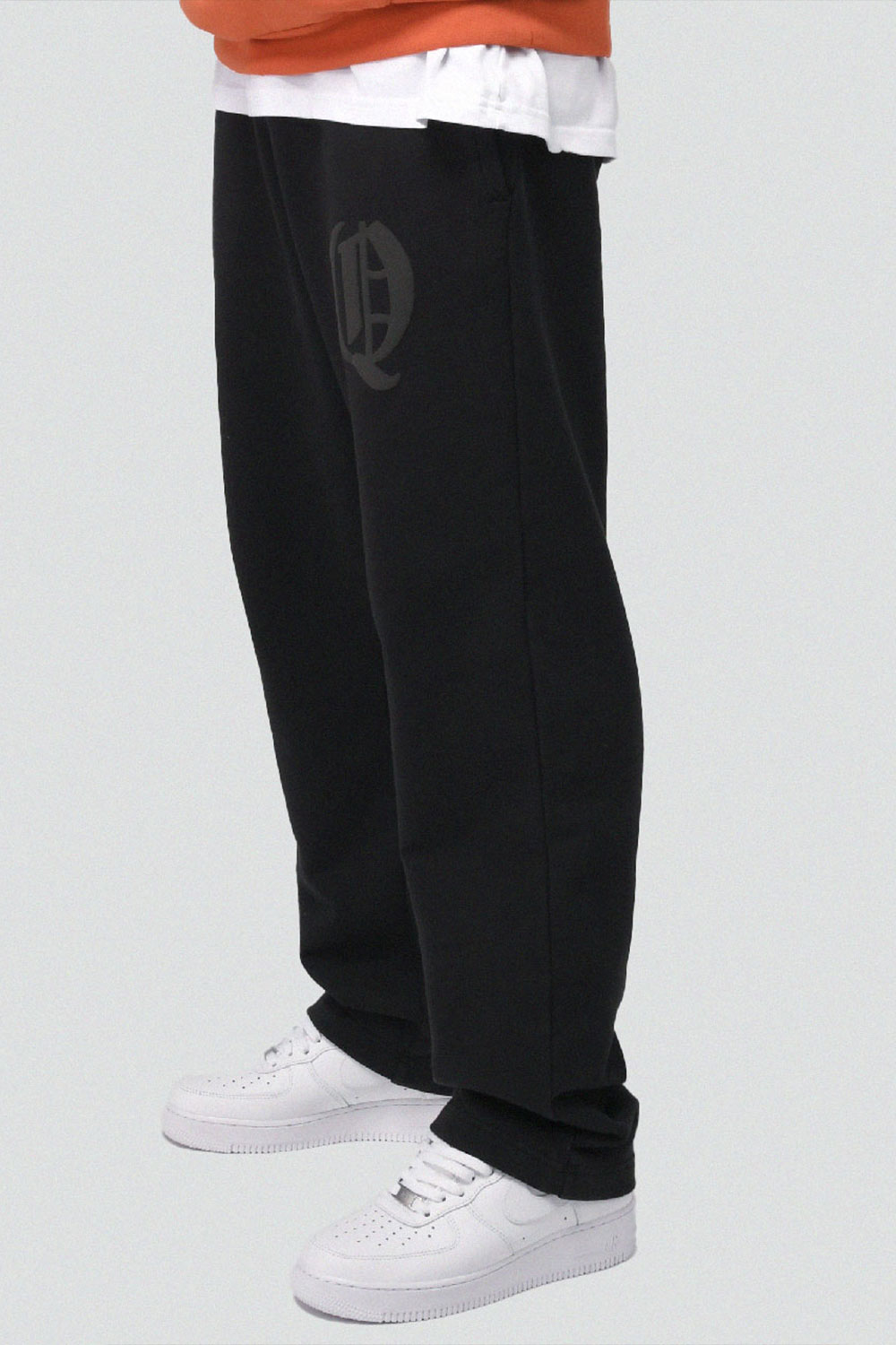 Puffer Q Jogger Pants Black