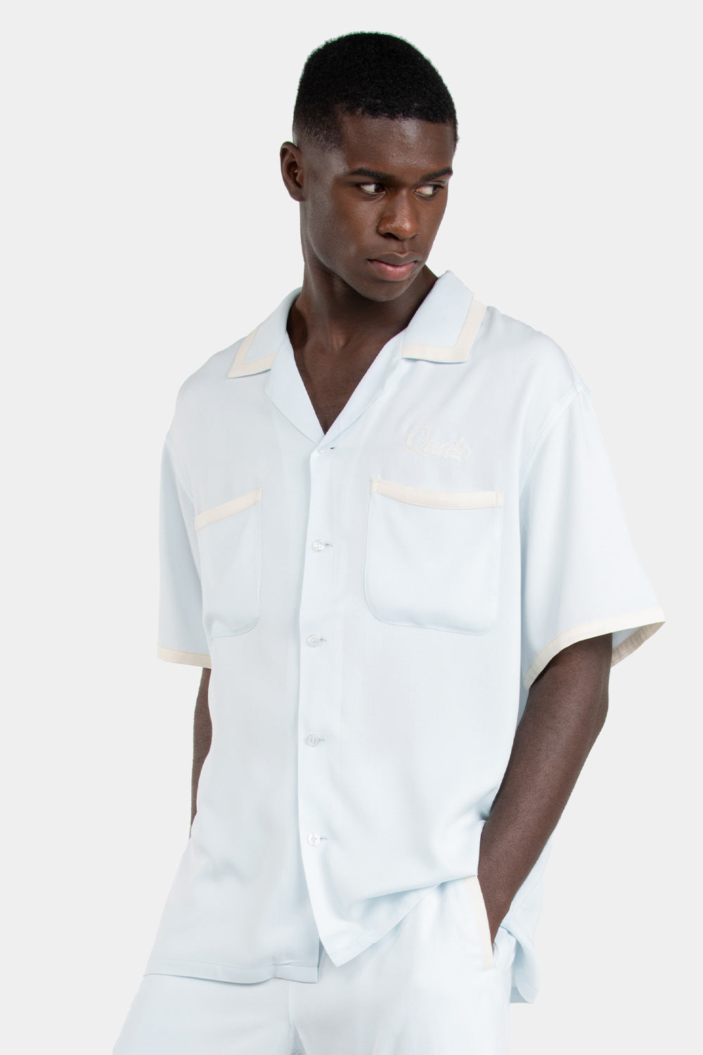 Viscose Shirt Baby Blue