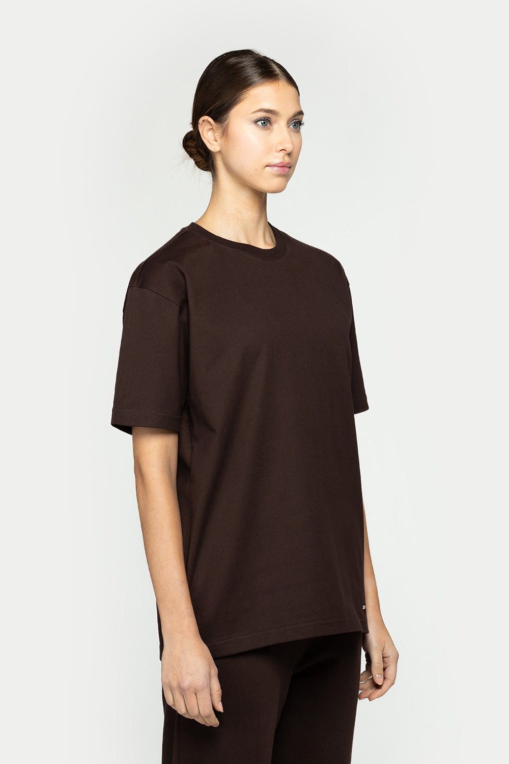 Heavy Basic T-Shirt Brown