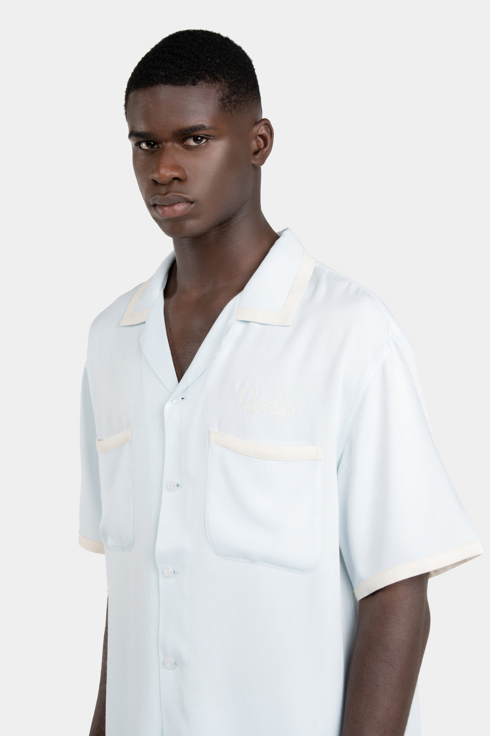 Viscose Shirt Baby Blue