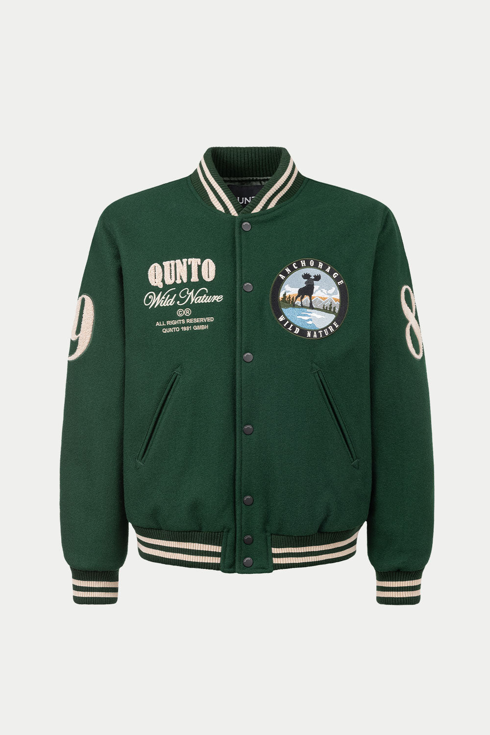 Moose Green College Jacket