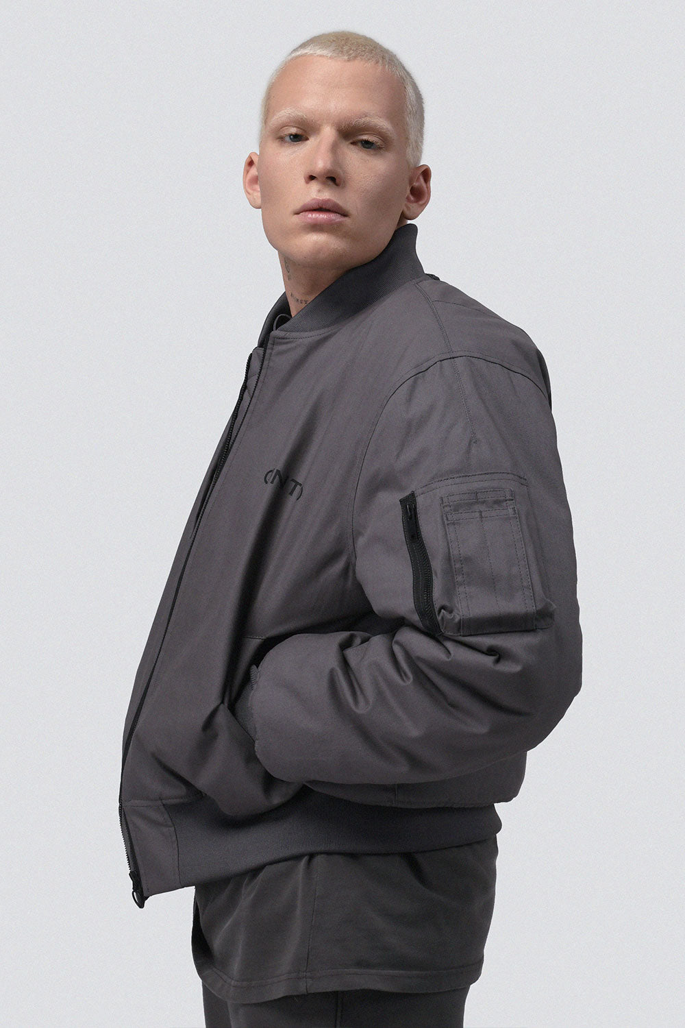 Grey Puffer Bomber