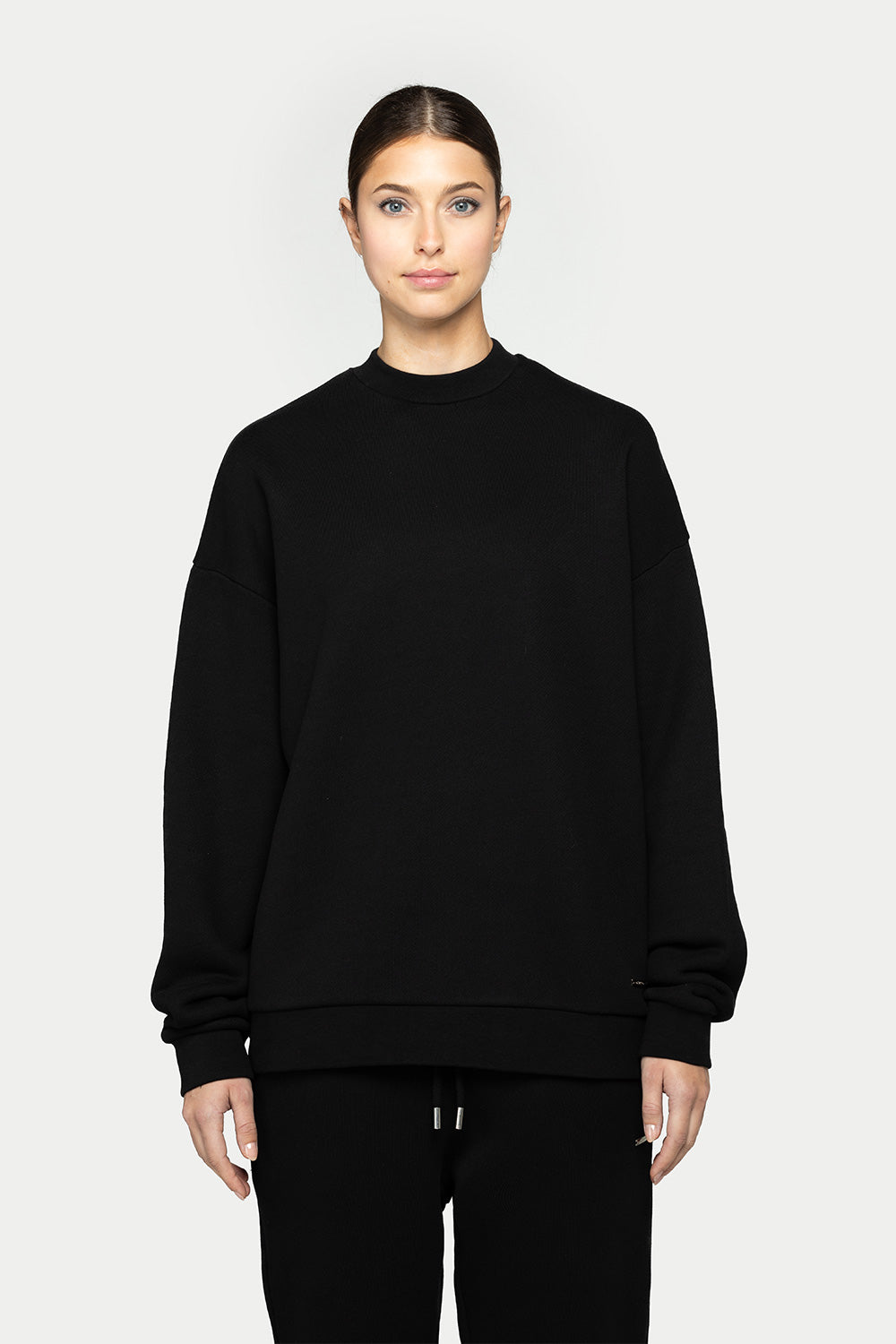 Heavy Oversized Sweater Black