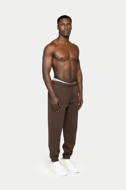 Super Heavy Jogger Pants Brown