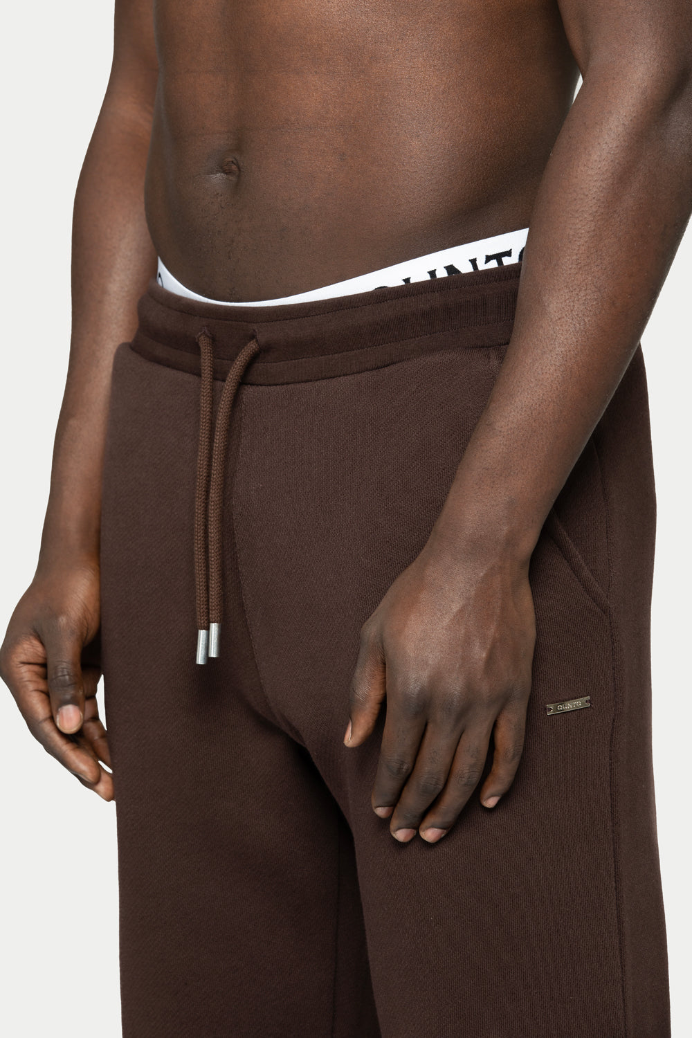 HEAVY LOOSE JOGGER BROWN