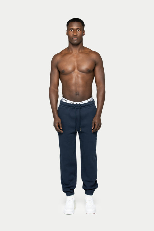 SUPER HEAVY JOGGER PANTS BLUE