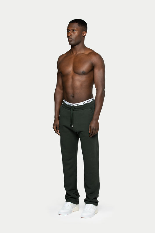 Heavy Loose Jogger Pants Green