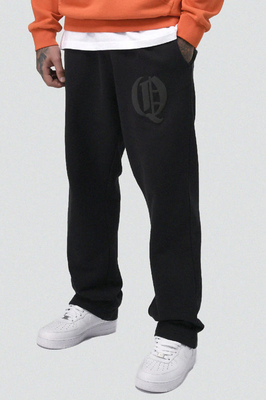 Puffer Q Jogger Pants Black