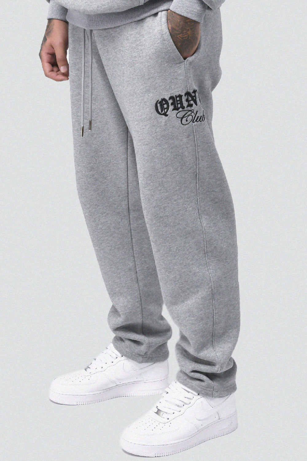 Qunto Club Grey Jogger Pants