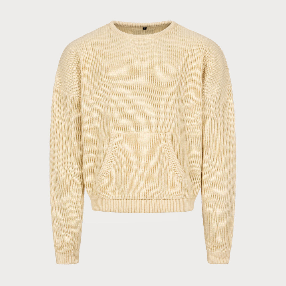 Super Oversize Sweater Cream W