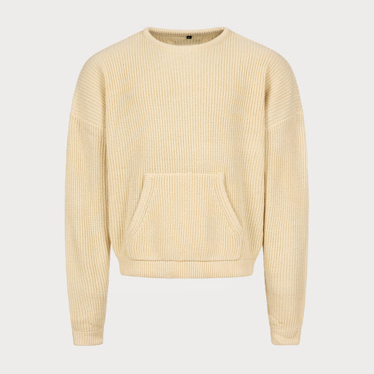 Super Oversize Sweater Cream W