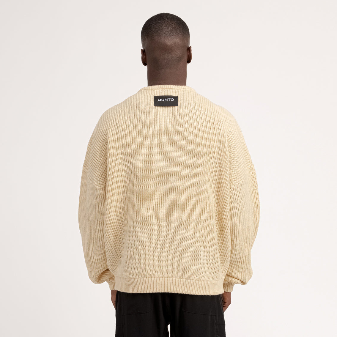 Super Oversize Sweater Cream W