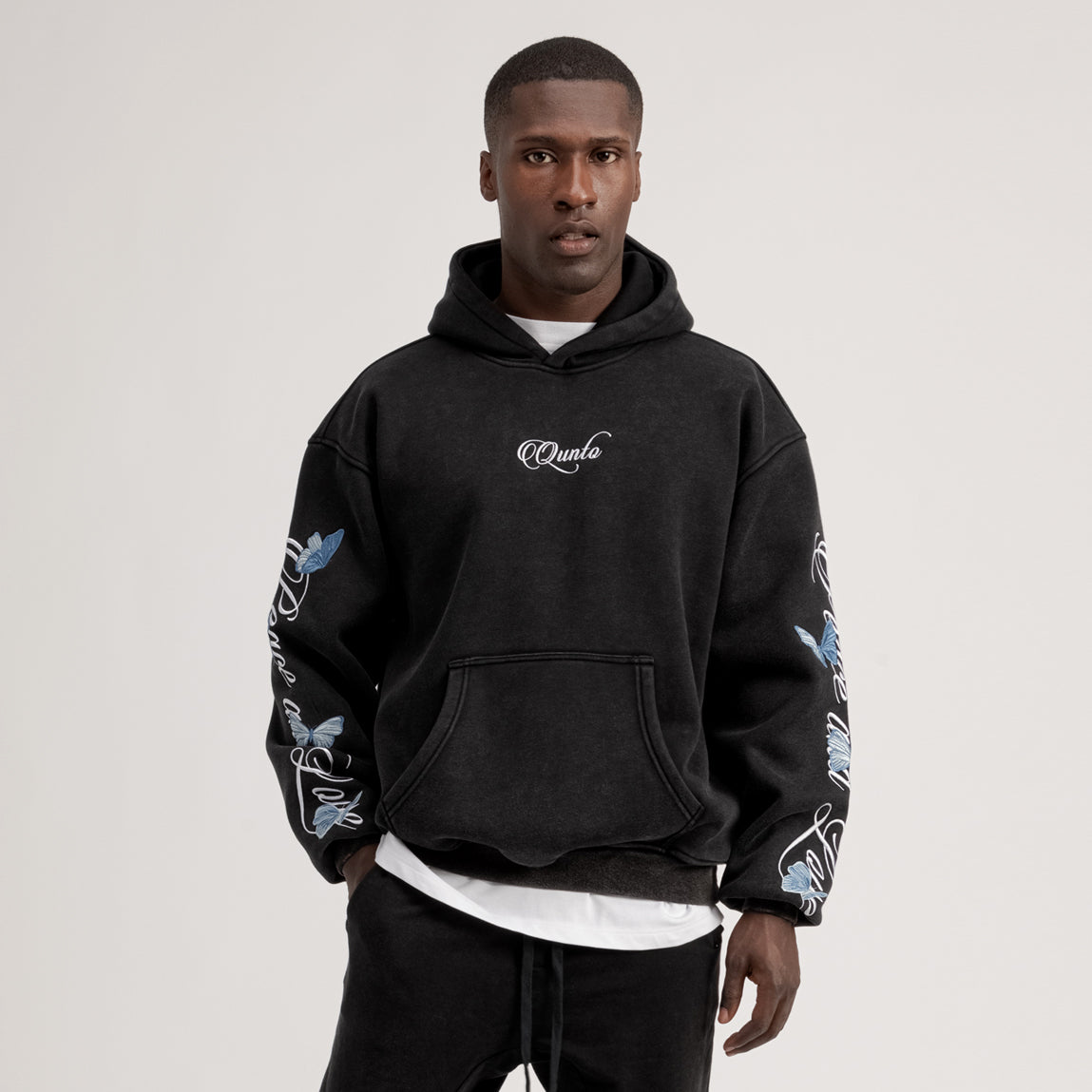 Butterfly SW Hoodie Black