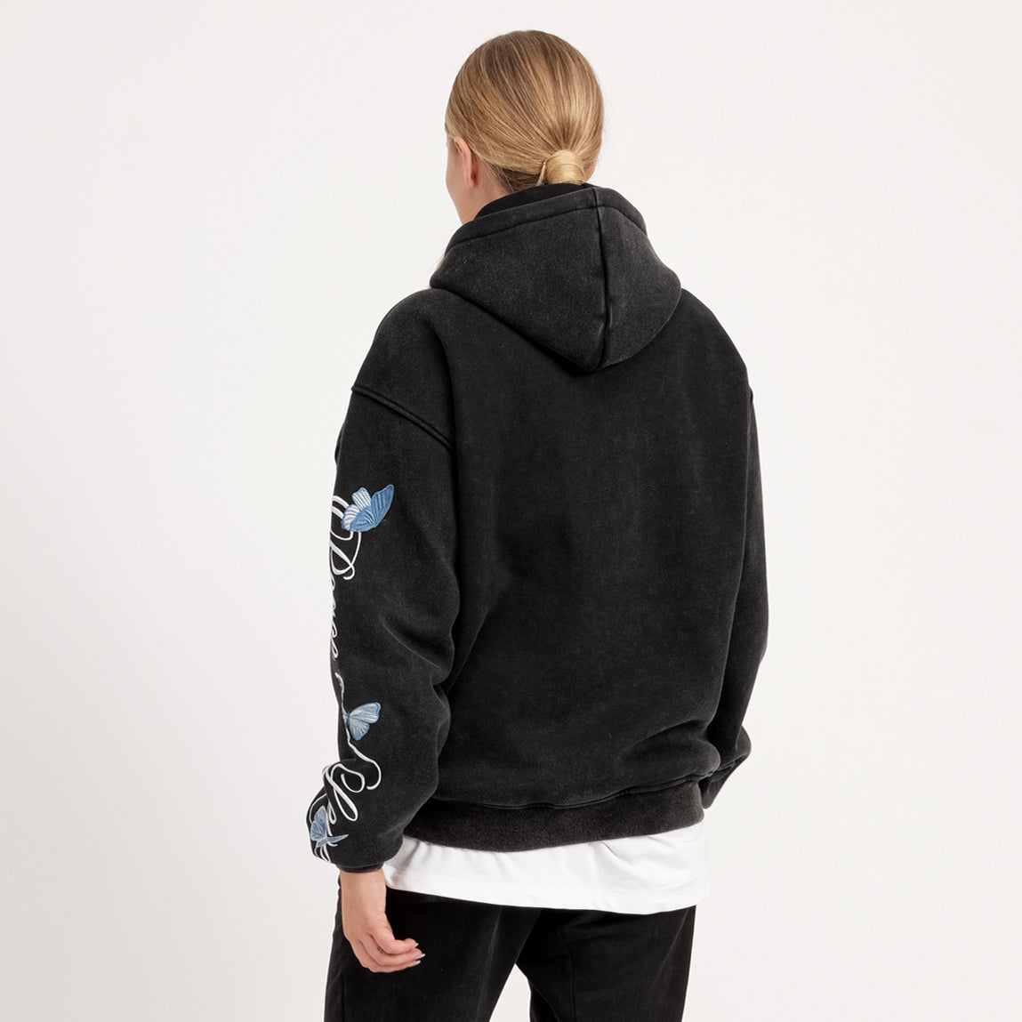 Butterfly SW Hoodie Black