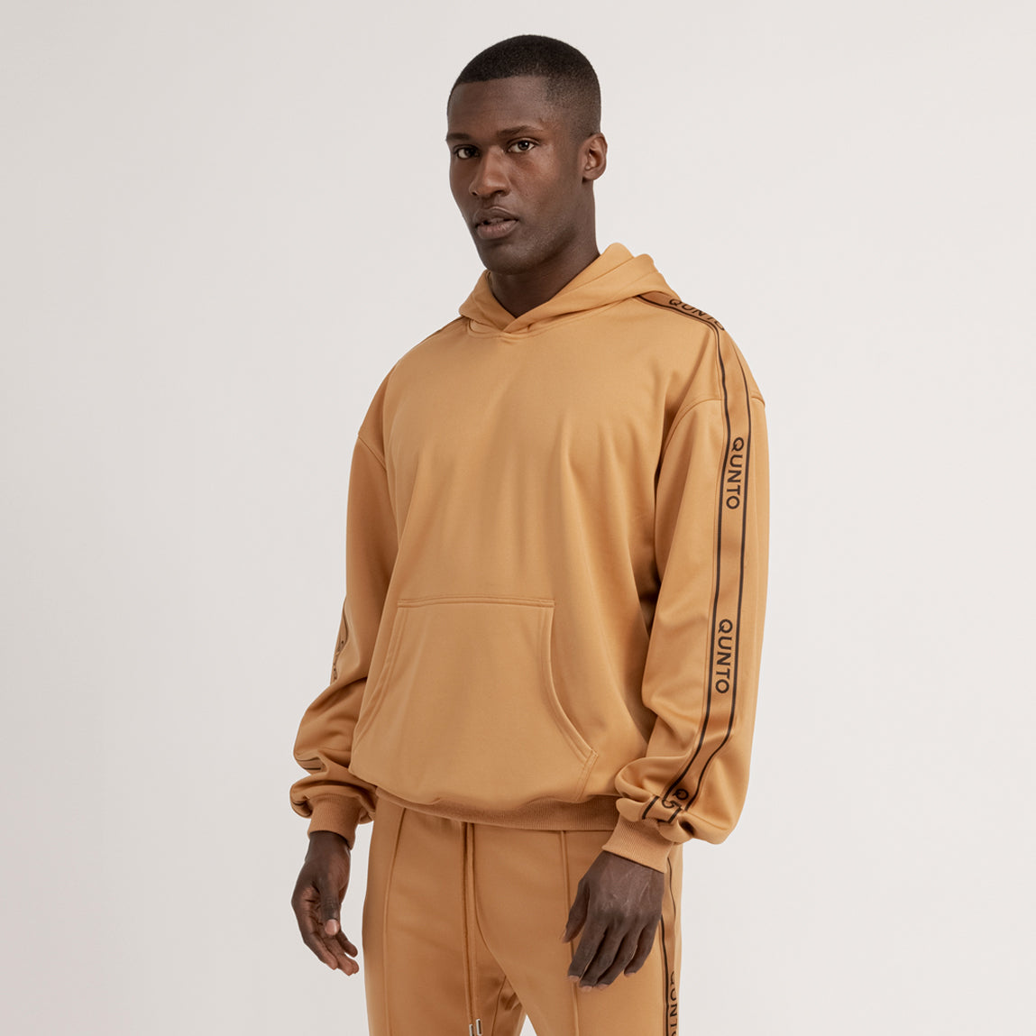 Track Hoodie Caramel