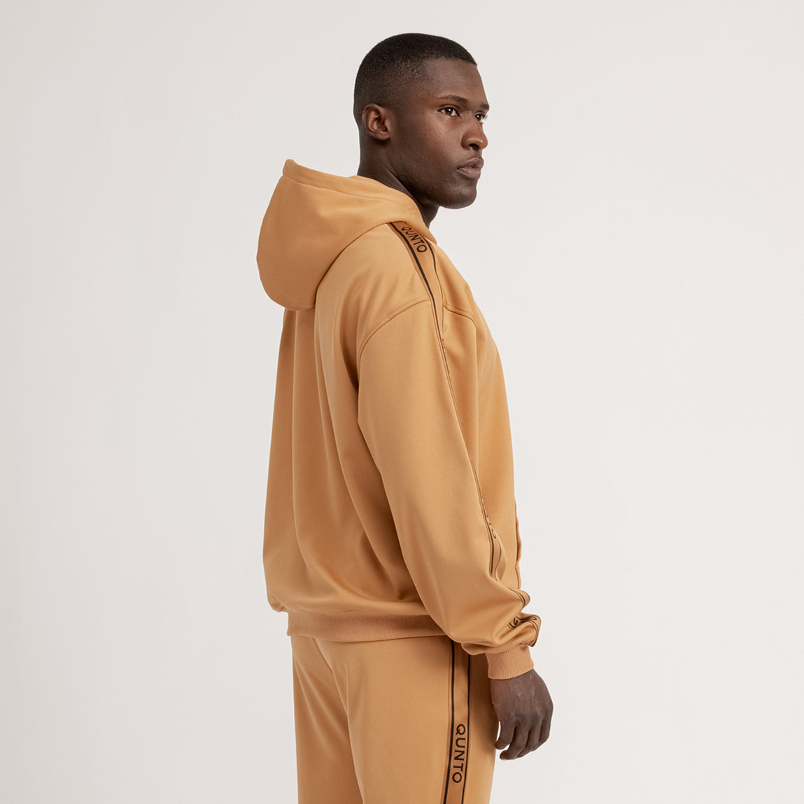 Track Hoodie Caramel