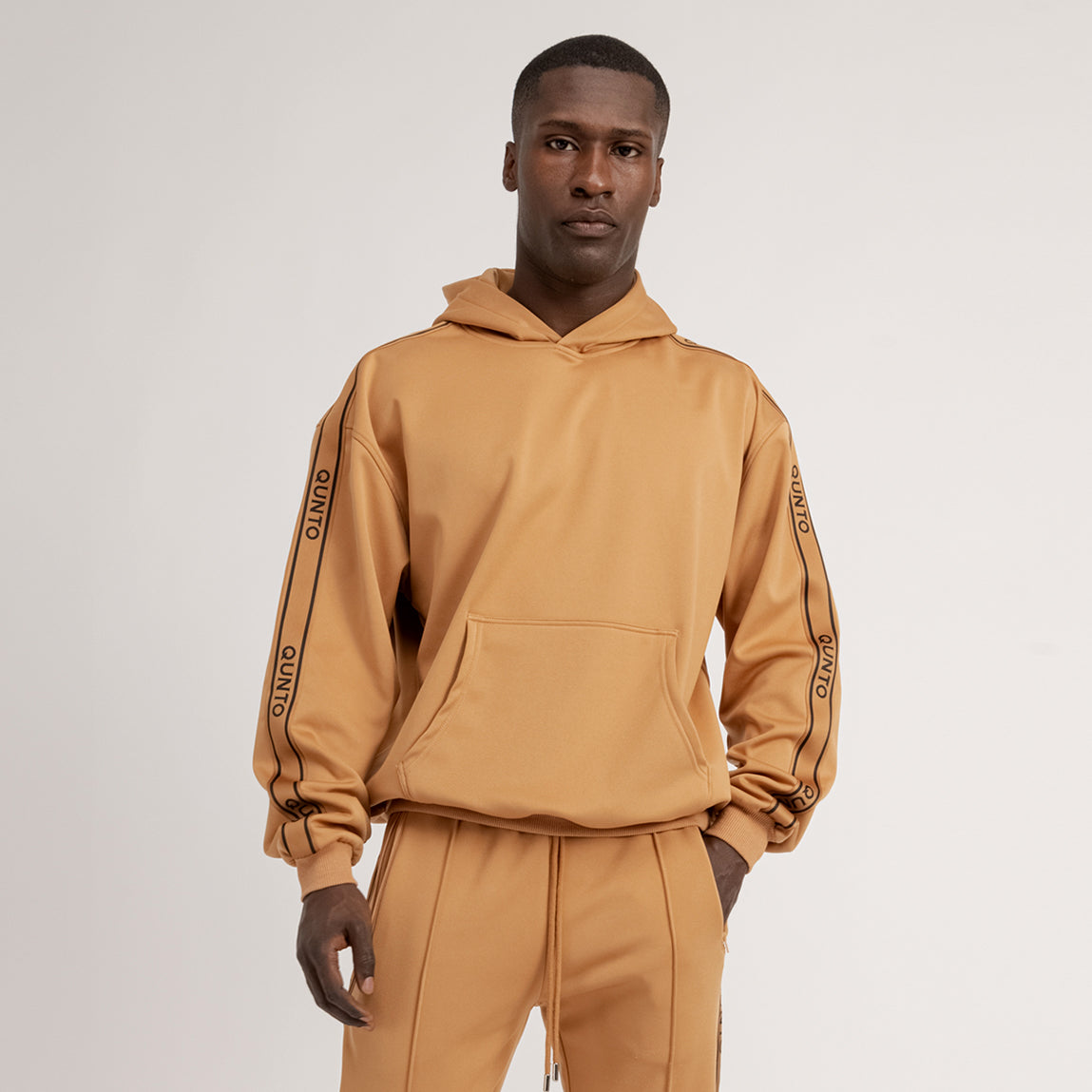 Track Hoodie Caramel