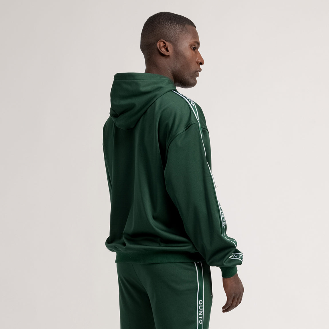 Track Hoodie Green